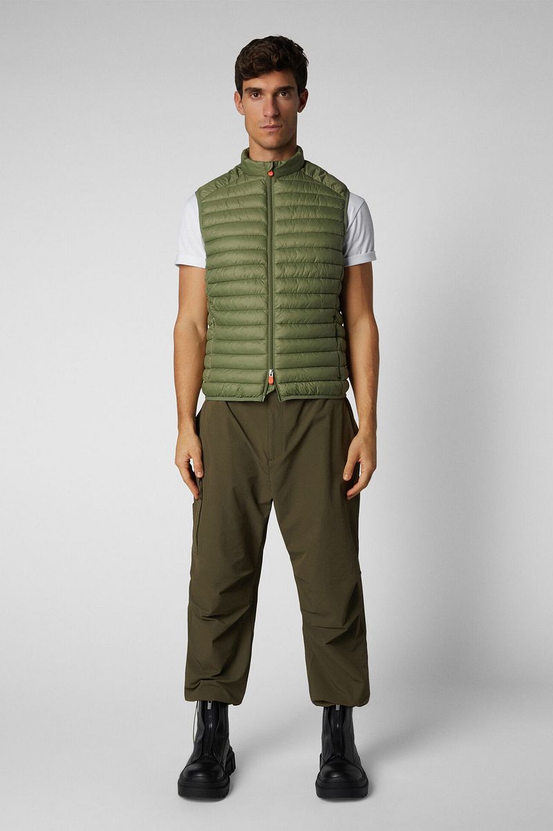 Save The Duck Bodywarmer Adam Oliv Grün - Größe XXL günstig online kaufen