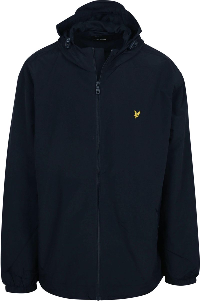 Lyle and Scott Lyle & Scott Plussize Jas Donkerblauw