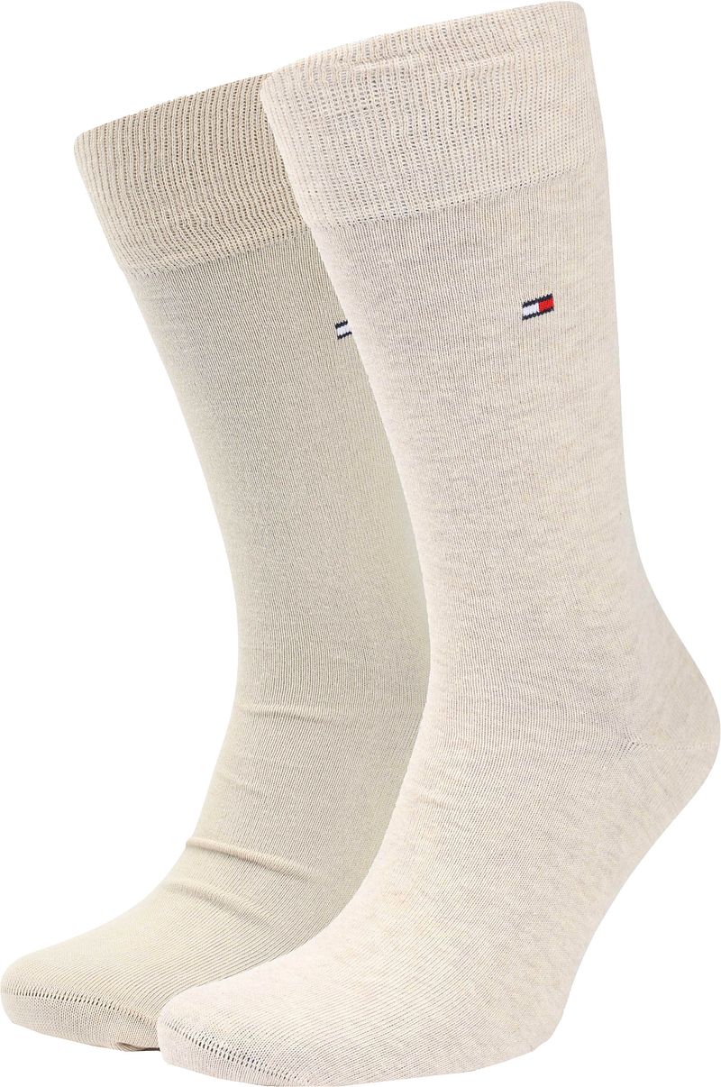 Tommy Hilfiger Classic 2-Pack Socken Sand 145 - Größe 43-46 günstig online kaufen