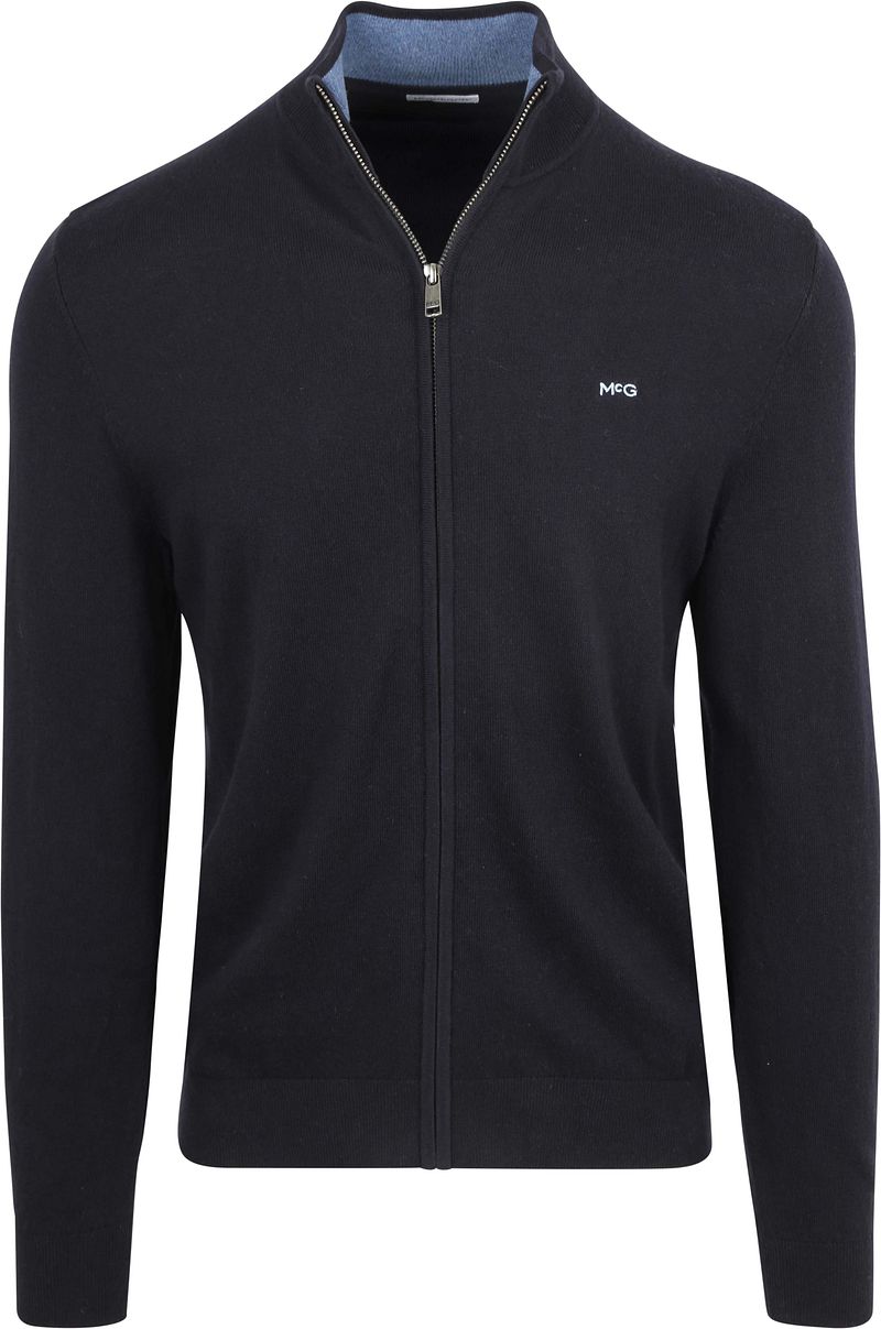 McGregor Strickjacke Cotton Cashmere Marine - Größe 3XL