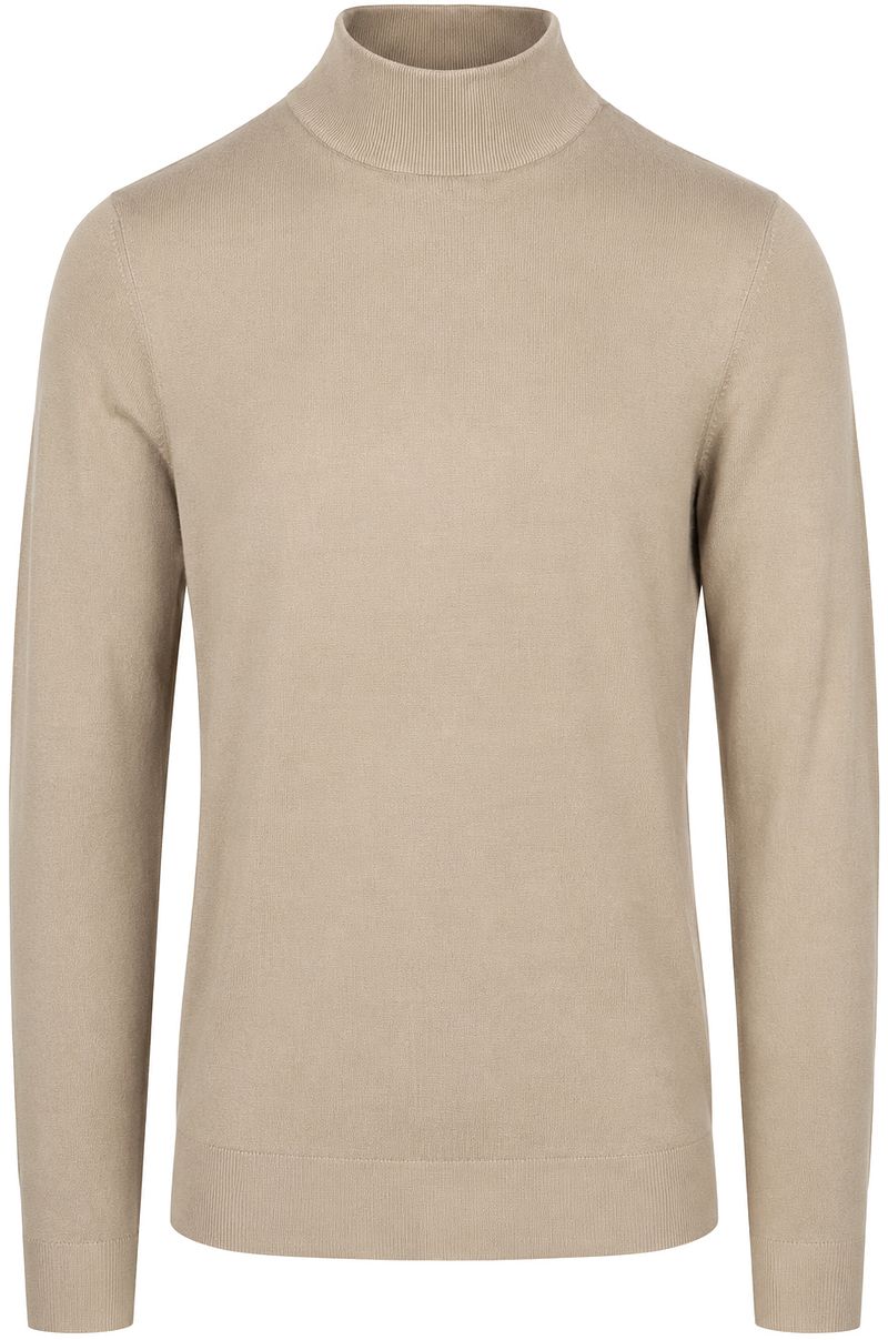 Suitable Compact Cotton Pullover Turtle Sand
