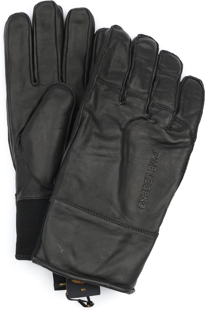 PME Legend Handschuh Leder Schwarz - Größe M/L günstig online kaufen