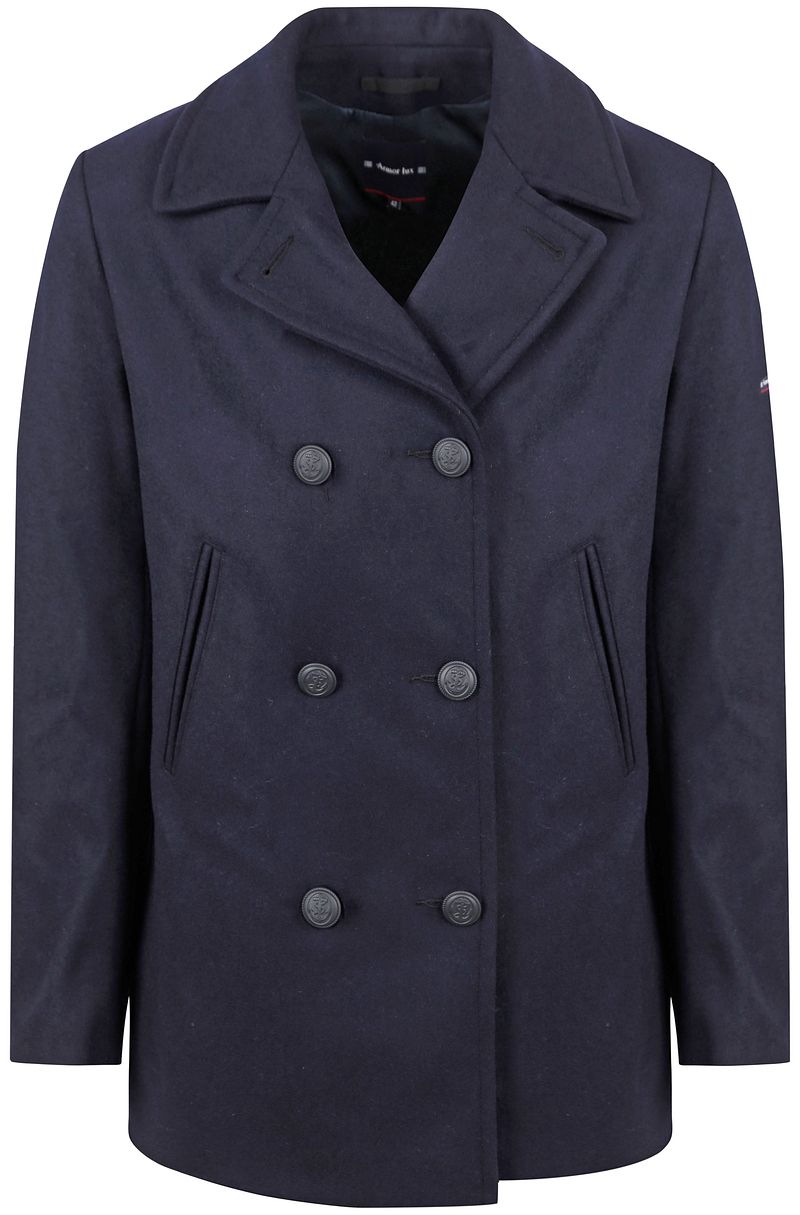 Armor-Lux Cap Sizun Jacke Wolle Navy - Größe XXL günstig online kaufen