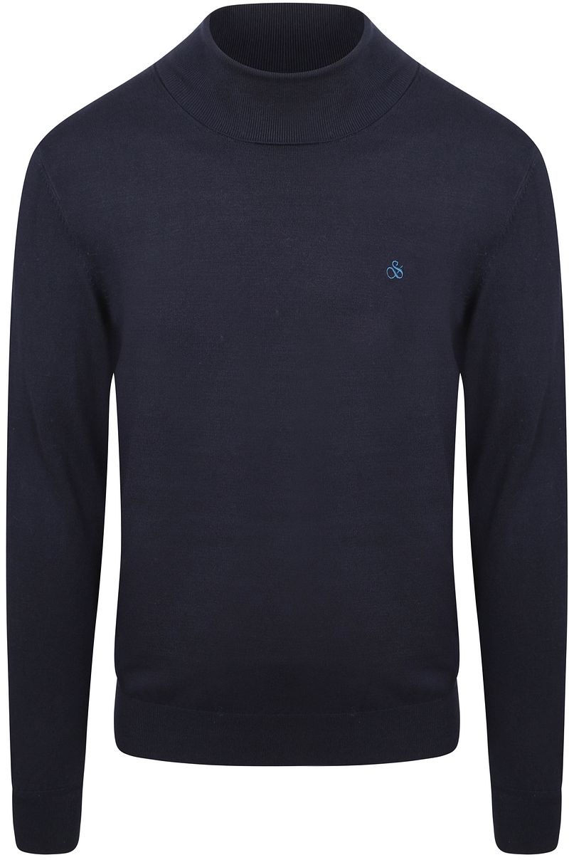 Scotch and Soda Rollkragenpullover Navy - Größe S günstig online kaufen