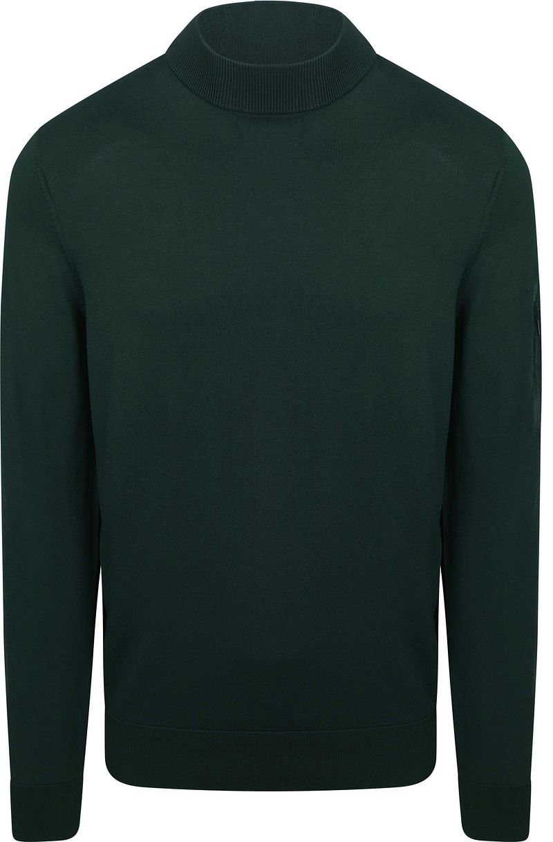Suitable Trui Cooldry Knit Turtleneck Groen