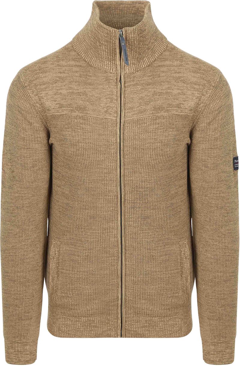Petrol Strickjacke Maywood Braun - Größe L günstig online kaufen