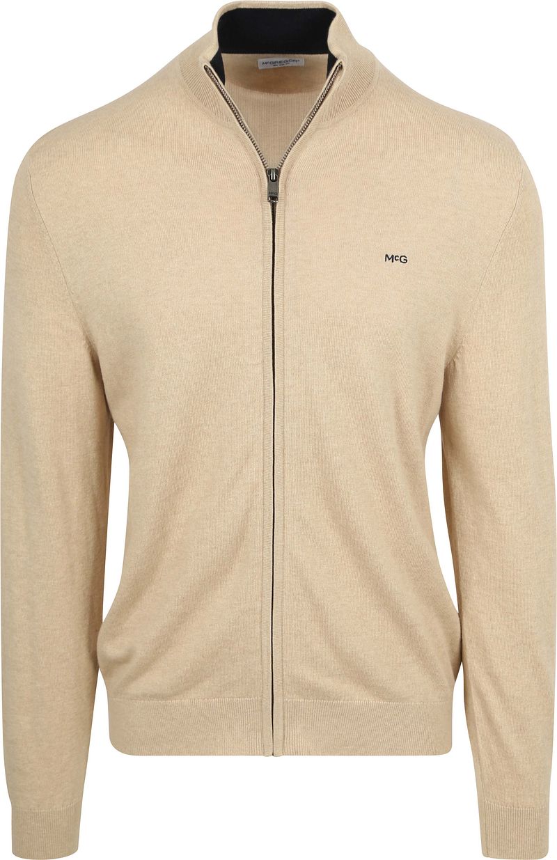 McGregor Strickjacke Cotton Cashmere Sand - Größe 3XL günstig online kaufen