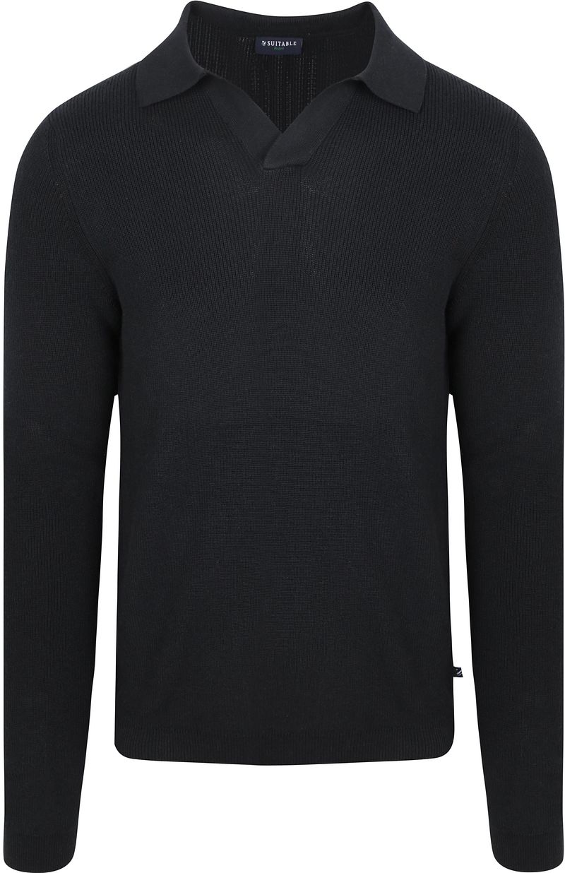 Suitable Strick-Pullover Riva Knit Marine - Größe S