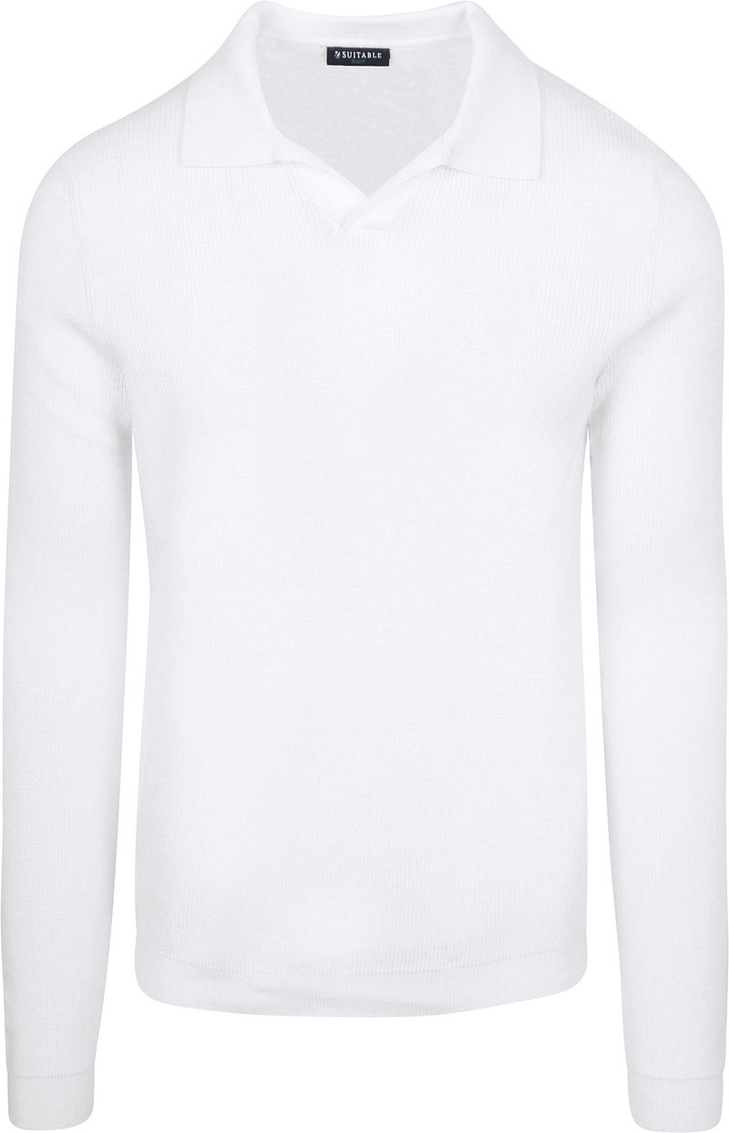 Suitable Strick-Pullover Riva Knit Ecru - Größe M