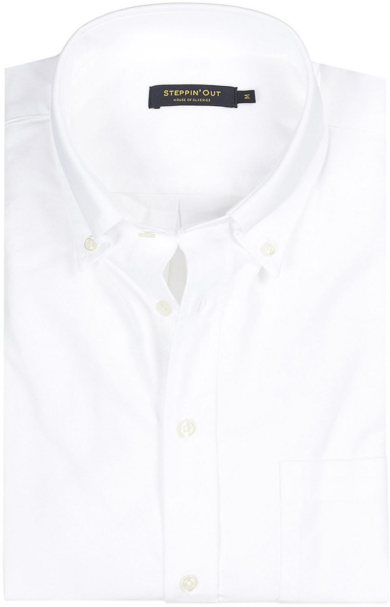 Steppin' Out Hemd Oxford Weiß - Größe L günstig online kaufen