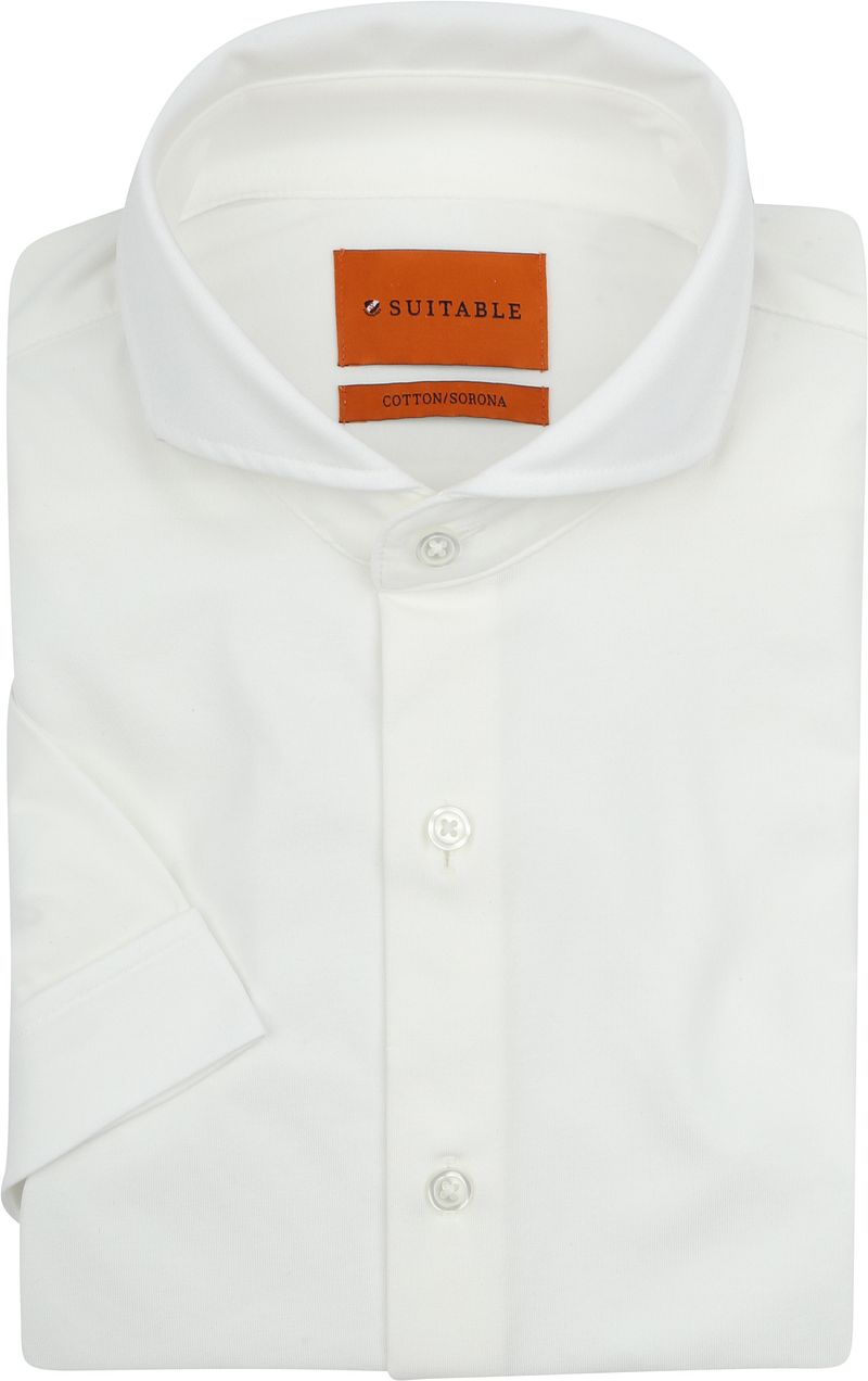 Suitable Shortsleeve Sorona Hemd Erik Weiß - Größe 42 günstig online kaufen