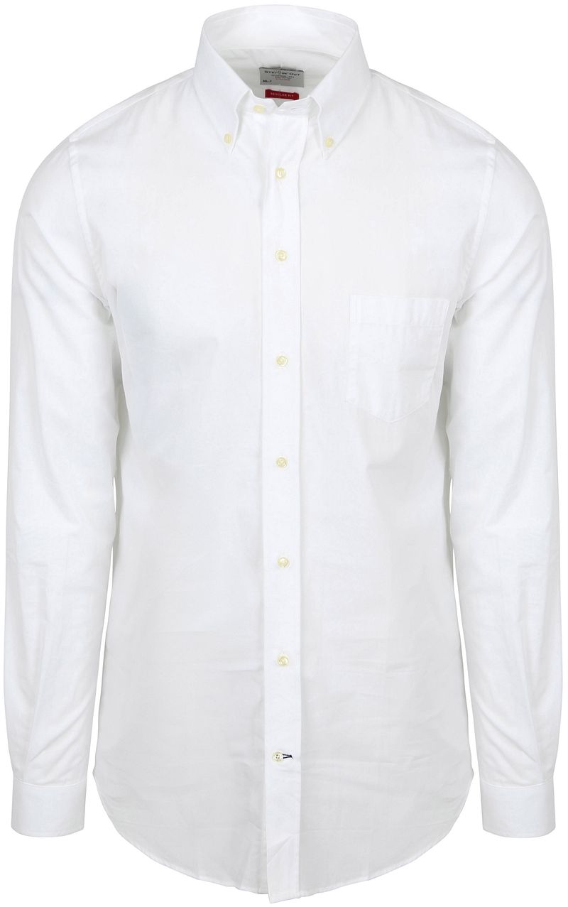 Steppin' Out Extra Long Sleeves Hemd Weiß - Größe M günstig online kaufen