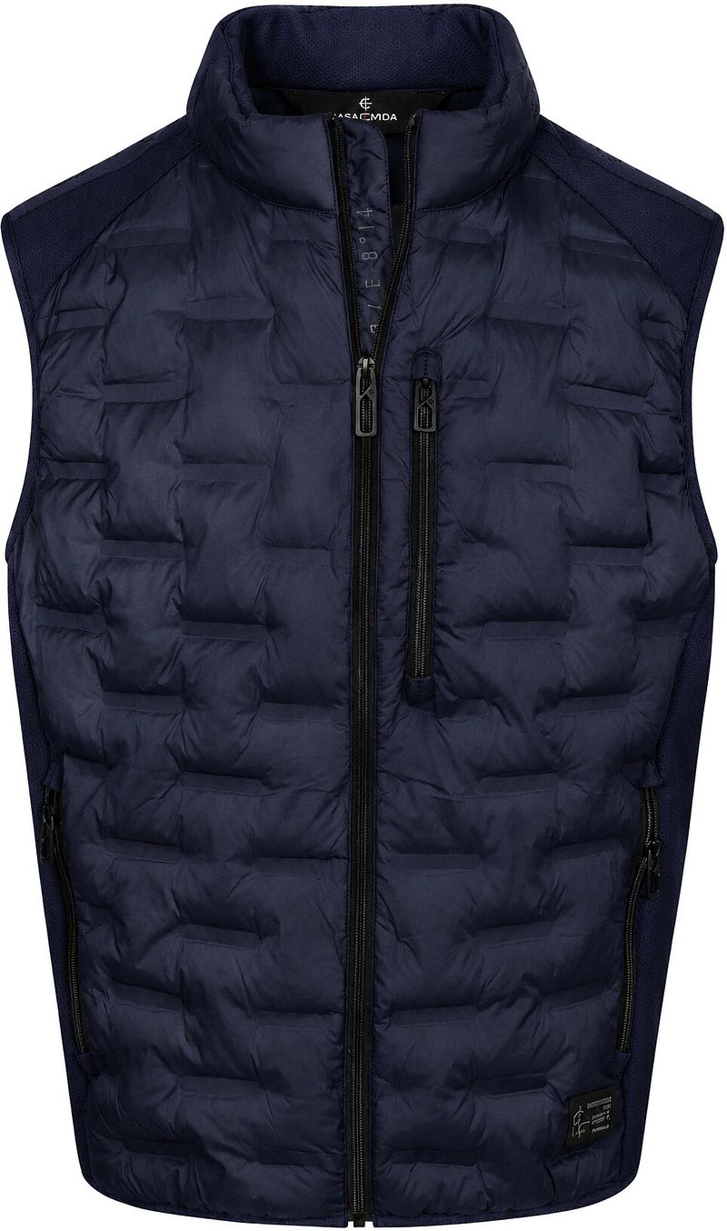Casamoda Bodywarmer Hybrid Puffer Navy