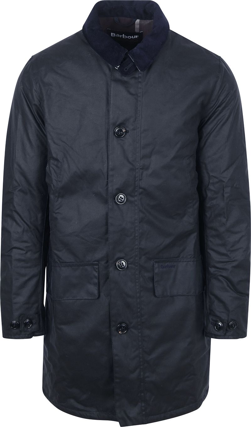 Barbour Wachsjacke Mac Navy - Größe XL günstig online kaufen