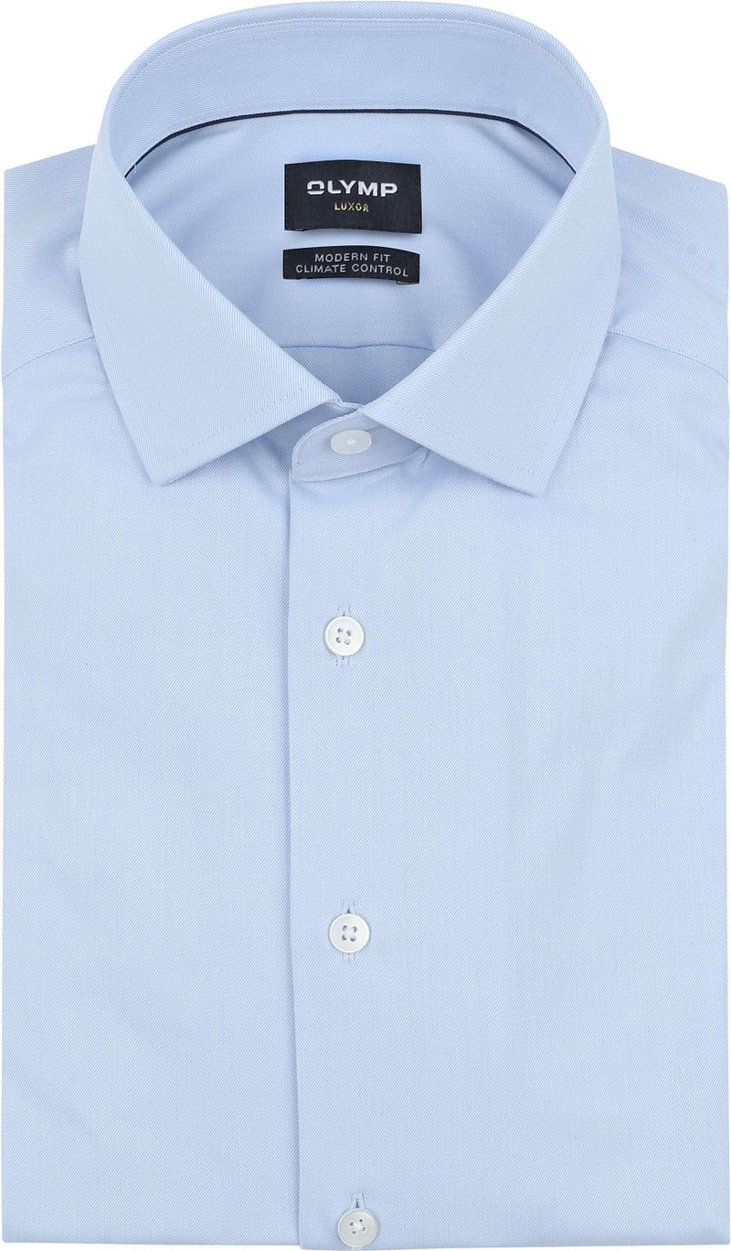 OLYMP Luxor Hemd 24/Seven Hellblau - Größe 39 günstig online kaufen