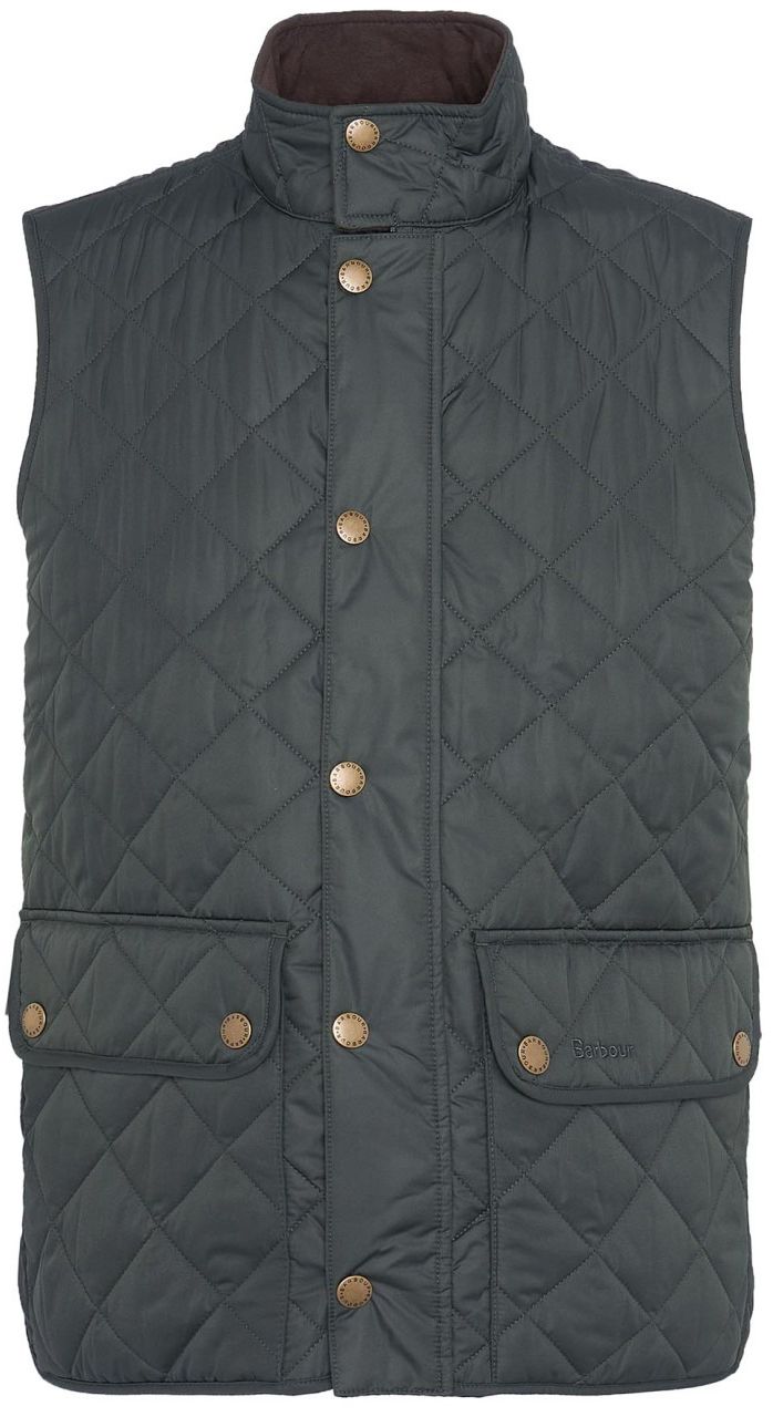 Barbour New Lowerdale Gilet Sage Grün  - Größe M günstig online kaufen
