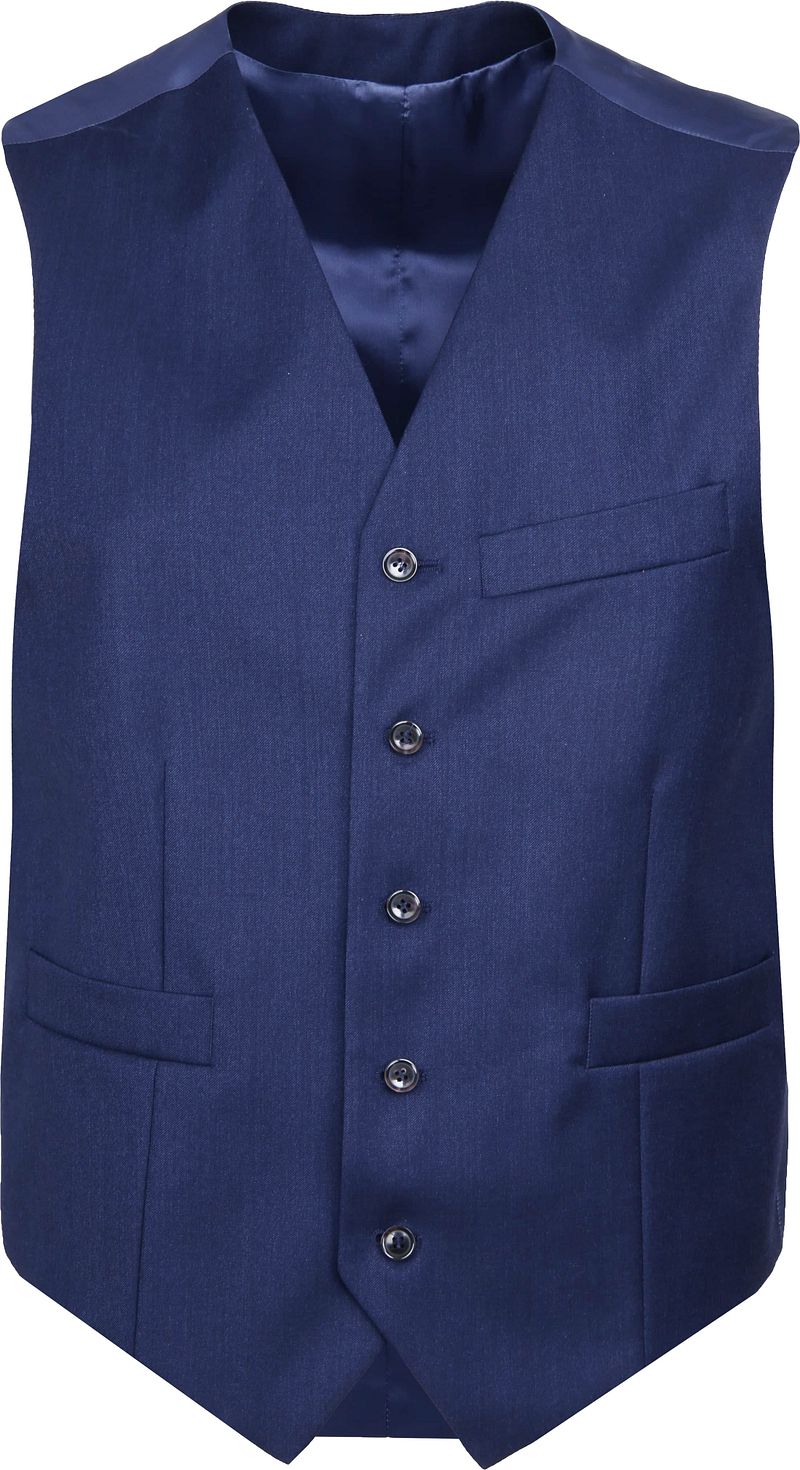 Suitable Gilet Evans Wol Navy