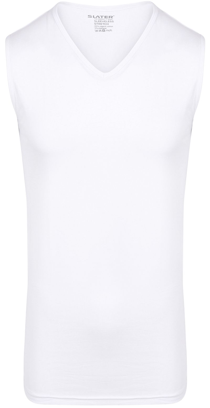 Slater Basic Singlet Weiß - Größe M
