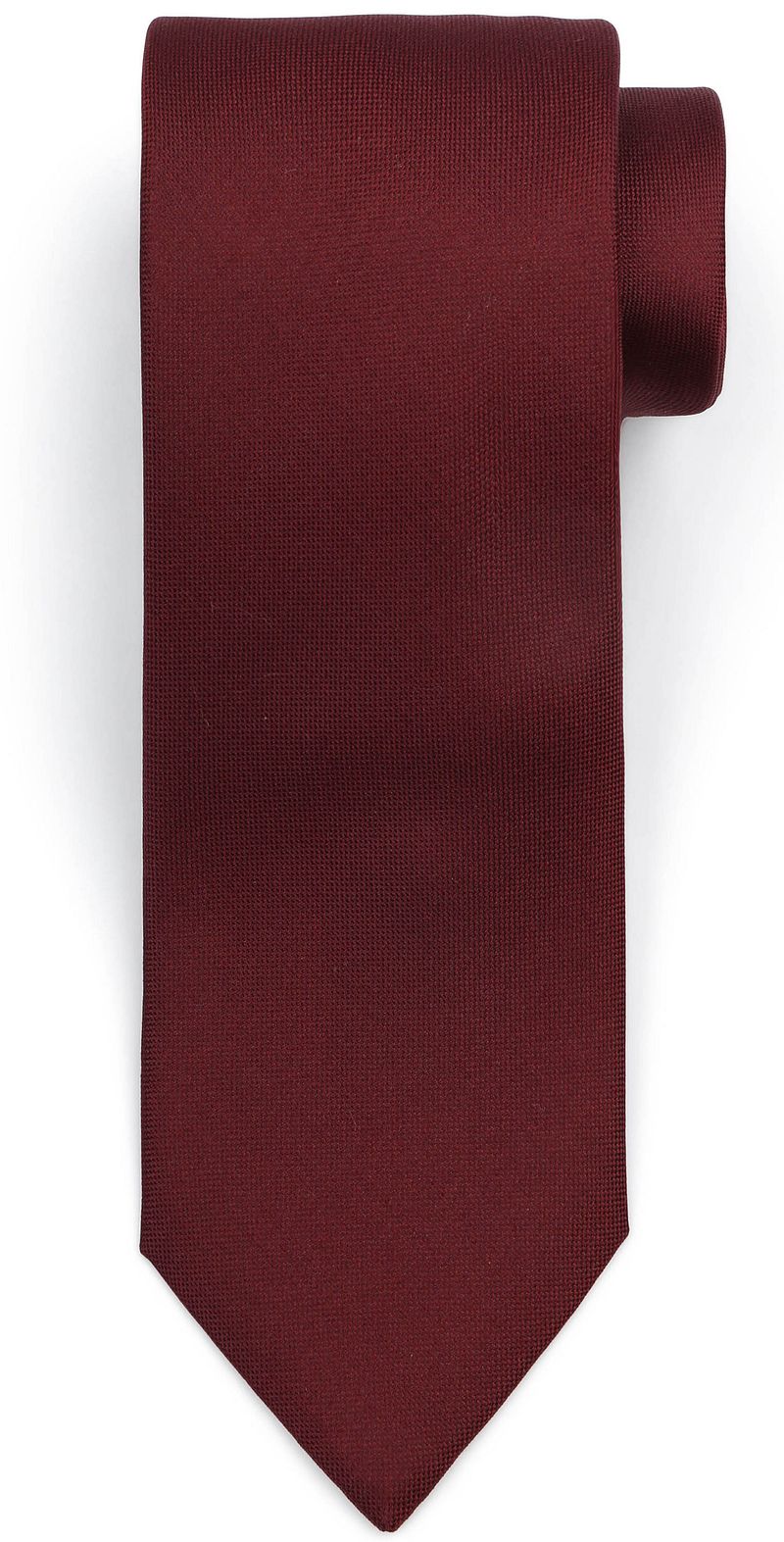 Suitable Zijde Stropdas Bordeaux -