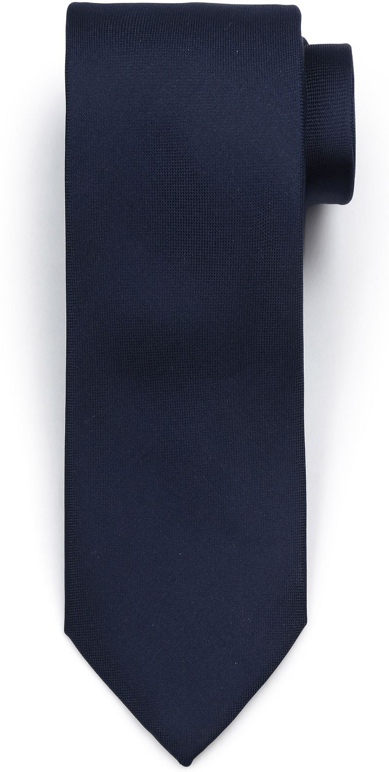 Suitable Zijde Stropdas Navy -