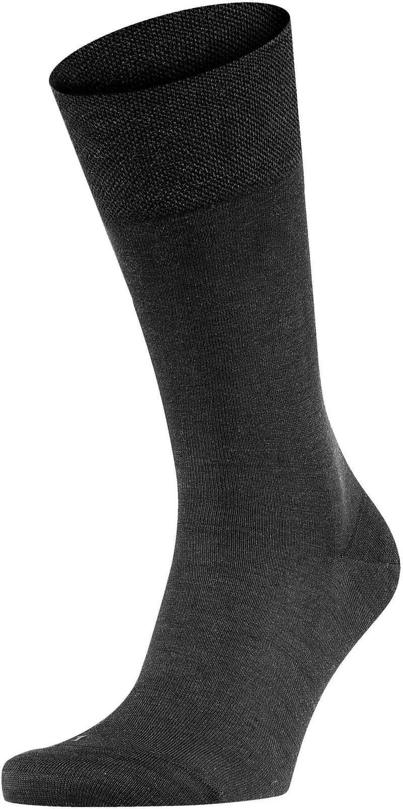 Falke Socke Sensitive Berlin Blend Wolle Schwarz - Größe 43-46