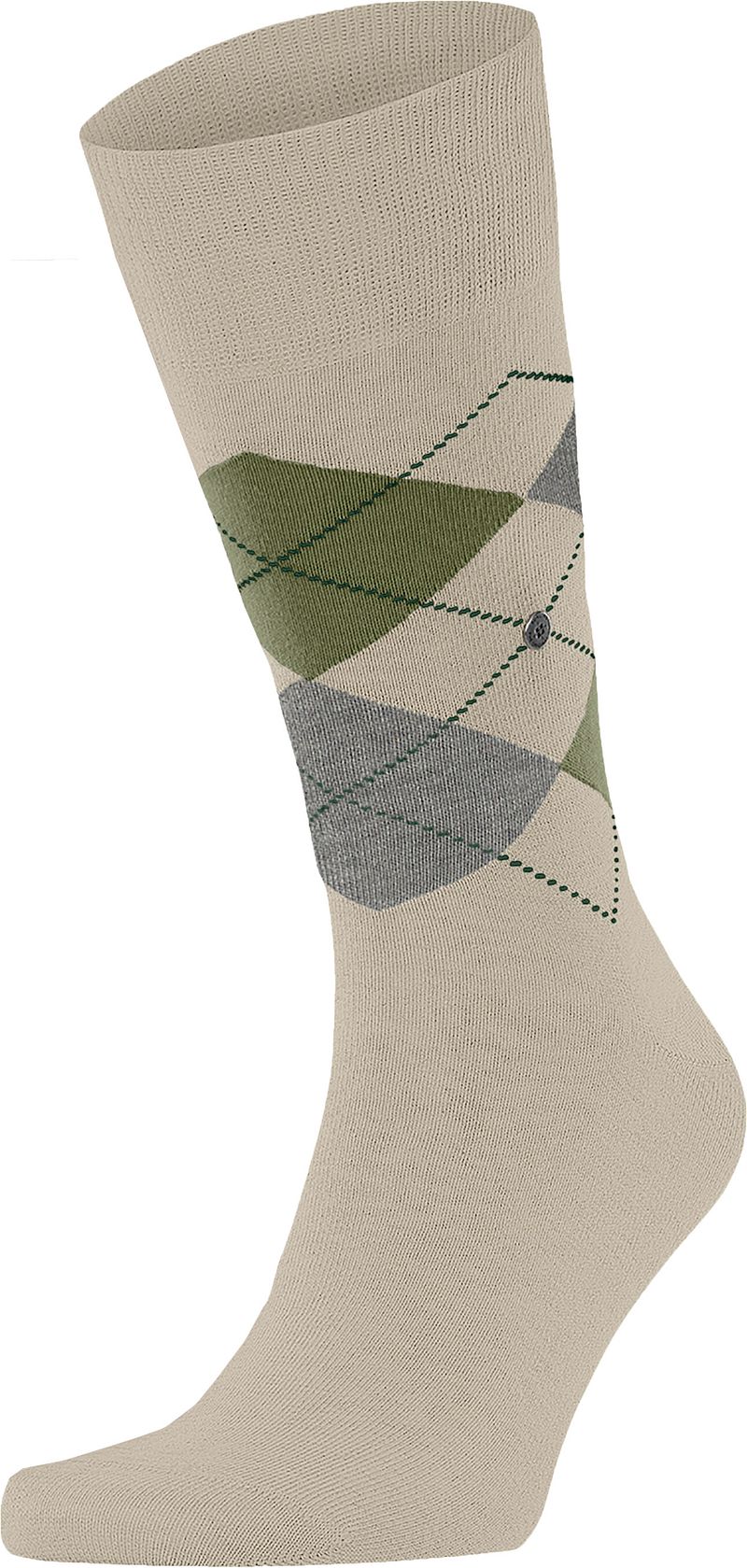 Burlington Gift Box Argyle 2-Pack Karos Schwarz Ecru - Größe 40-46 günstig online kaufen