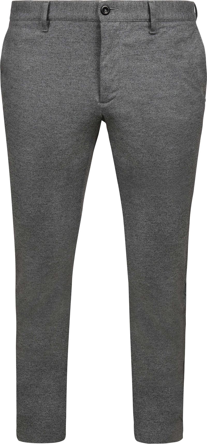 Alberto Rob New Jersey Chino Check Grijs