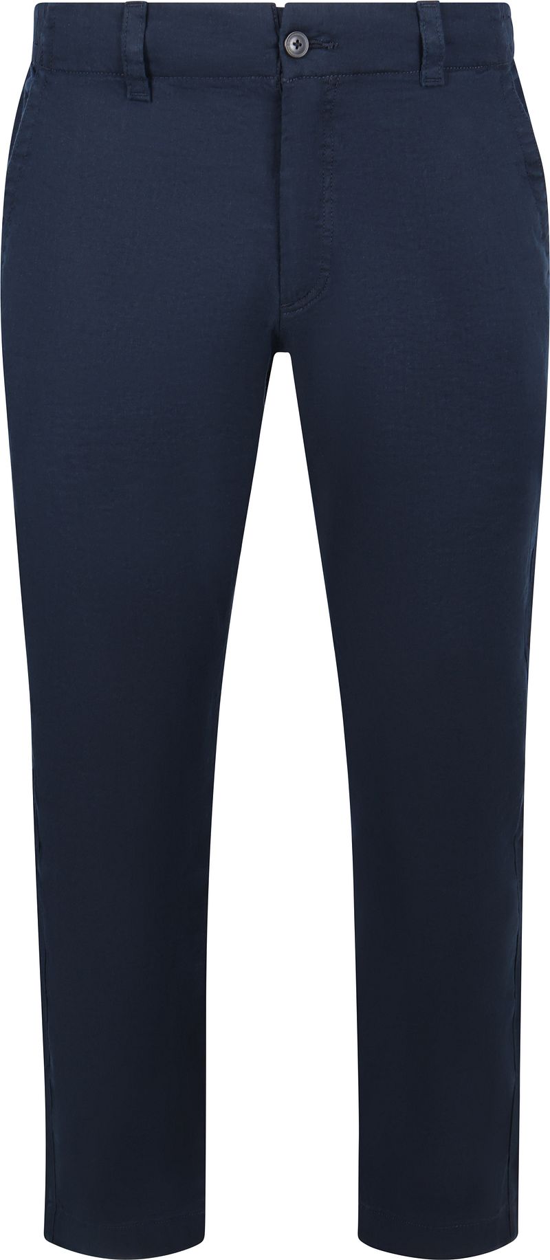 Boss Chino Sanderson Linen Blend Navy