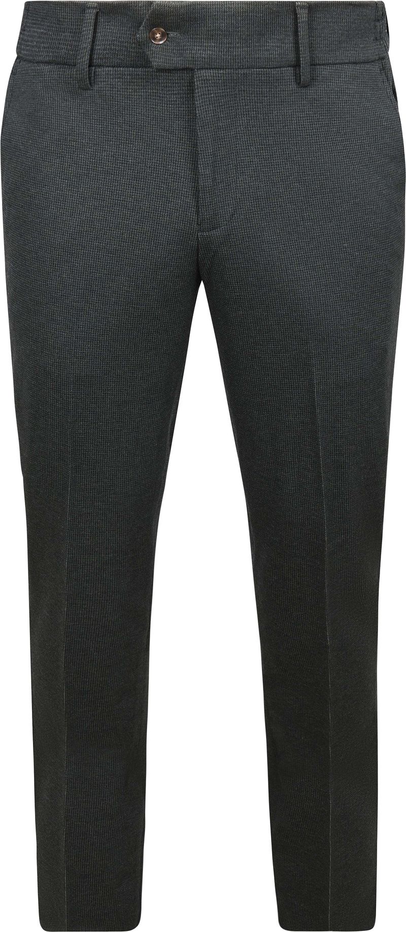 Suitable Aiden Pantalon Houndstooth Forest