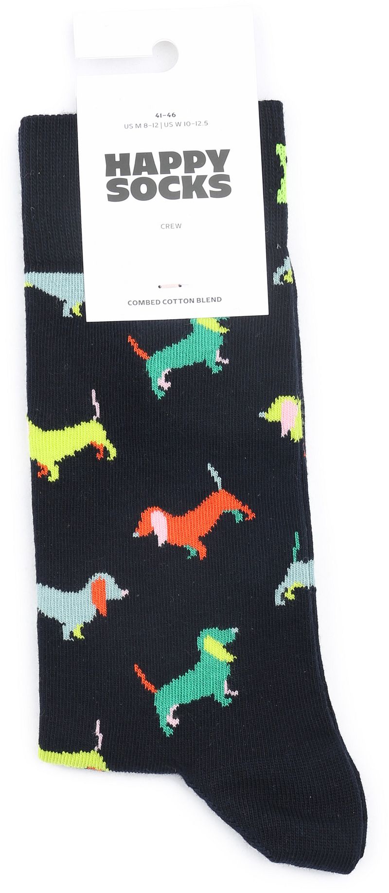 Happy Socks Puppy Love Navy - Größe 41-46 günstig online kaufen
