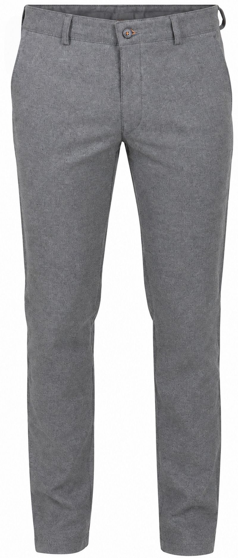 Suitable Chino Pico Flanel Grijs