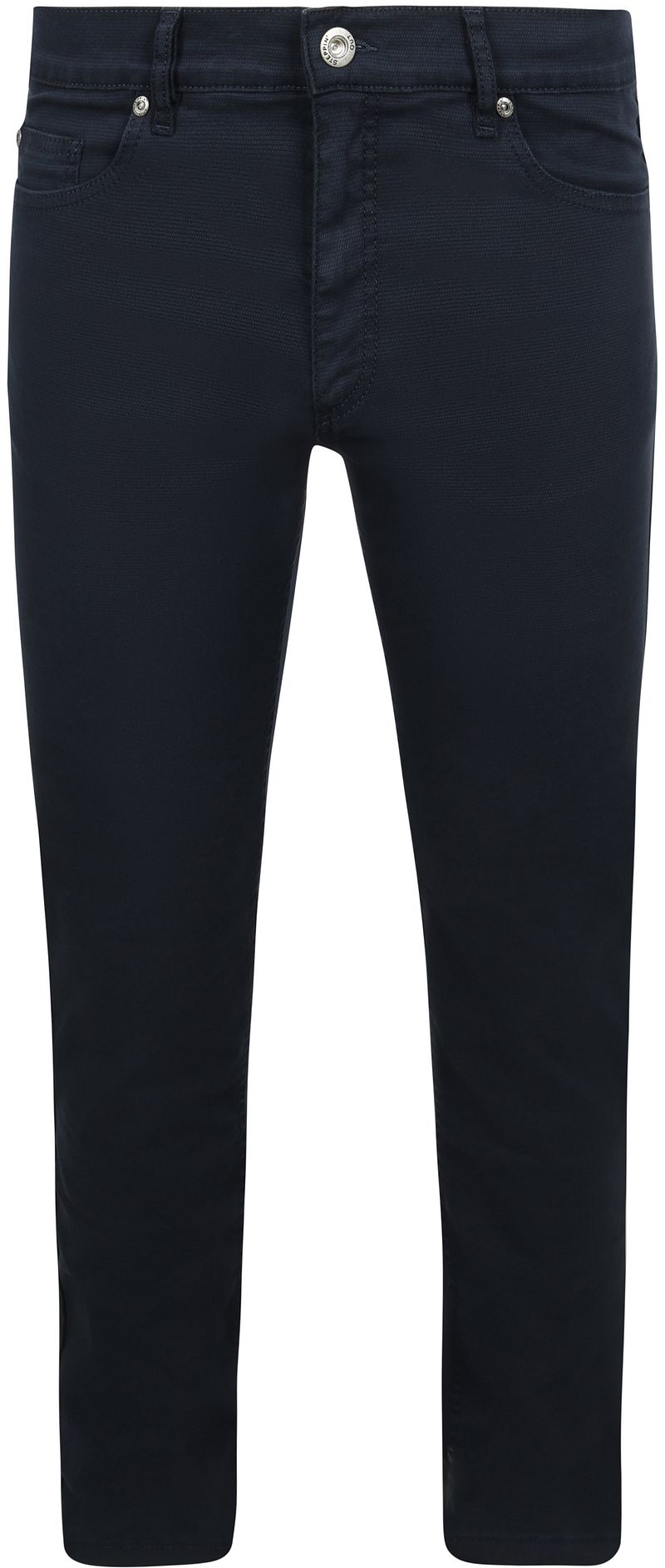 Steppin' Out Broek 5-pocket Johnson Waffle Navy