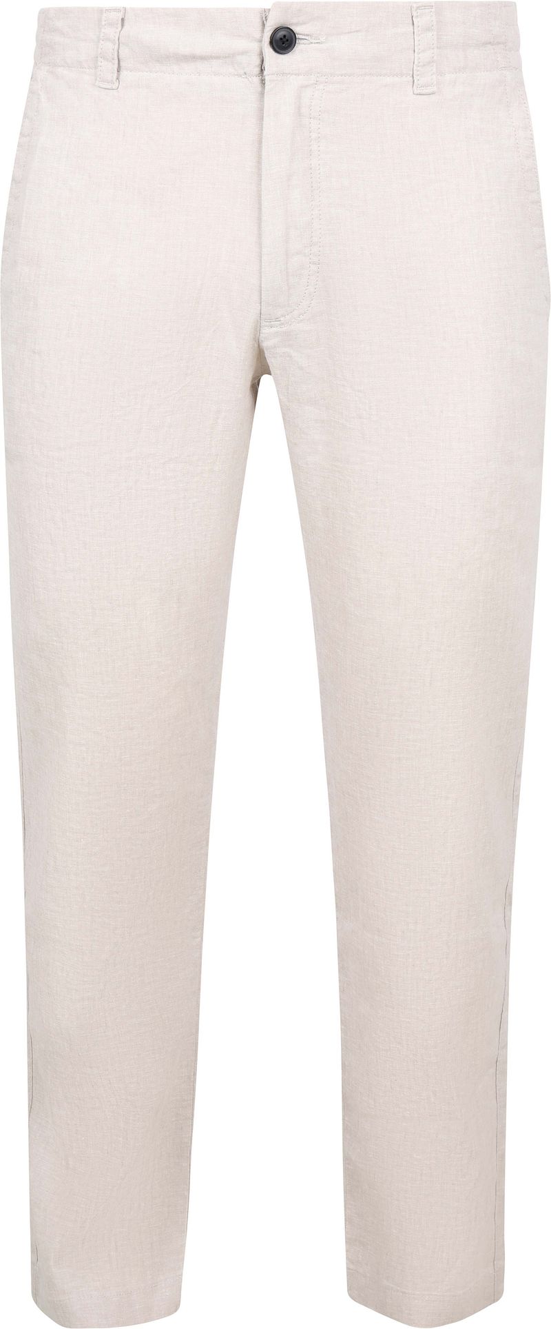 Boss Chino Sanderson Linen Blend Ecru