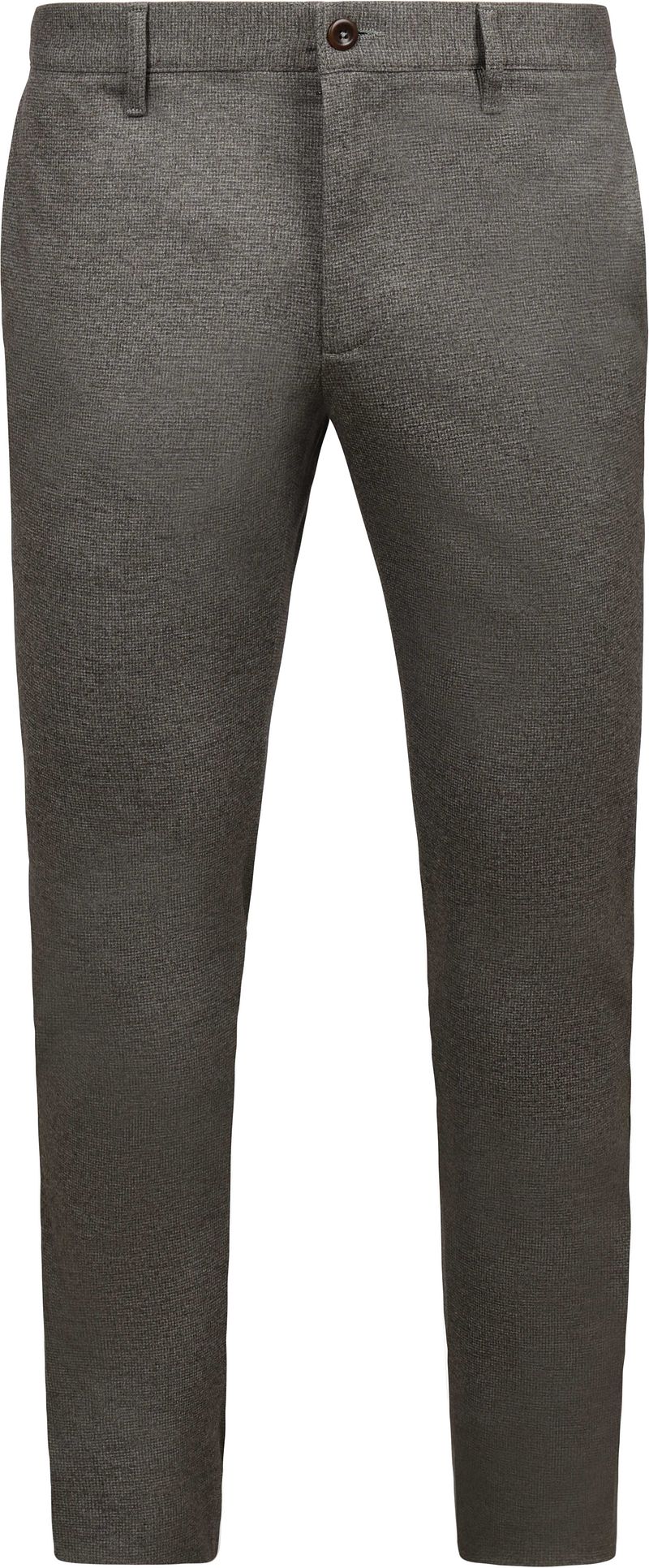 Alberto Rob New Jersey Chino Check Taupe