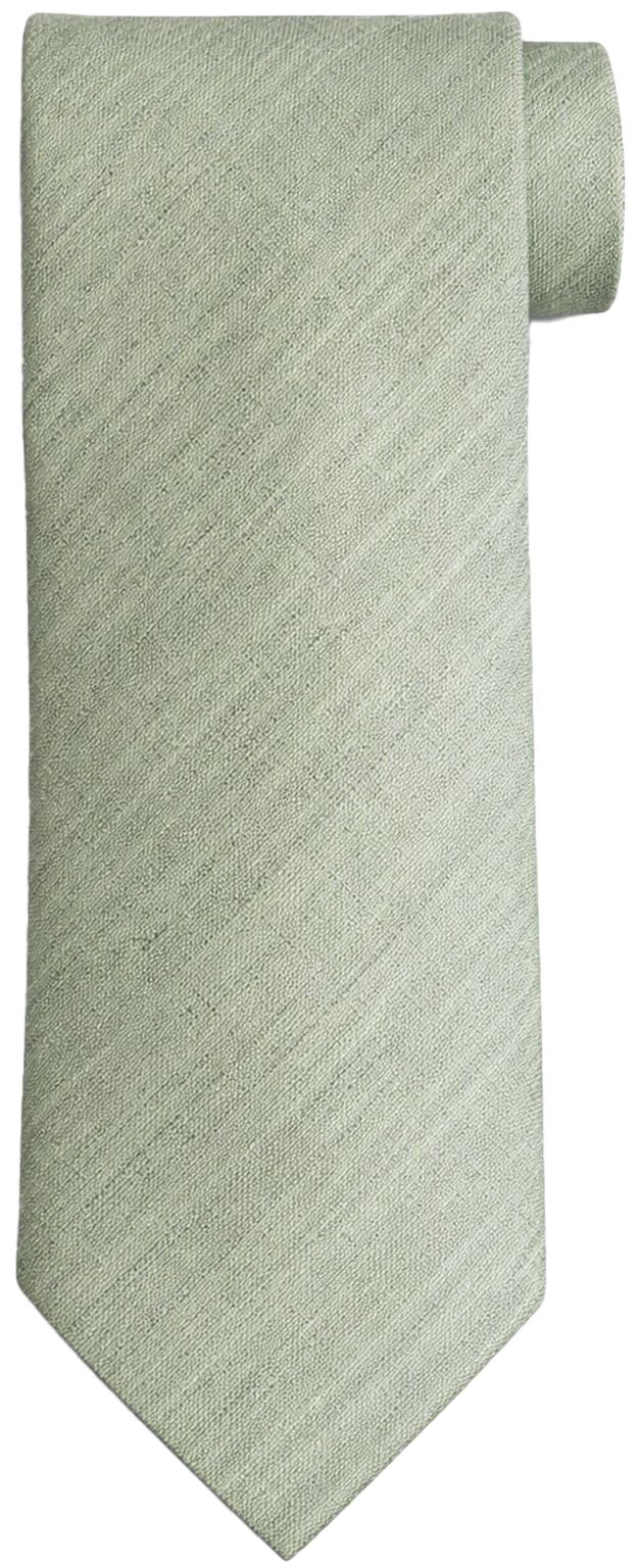 Suitable Zijde Stropdas Two Toned Groen -