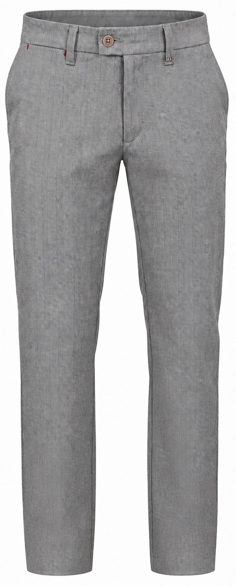 MAC Broek Lennox Herringbone Grijs