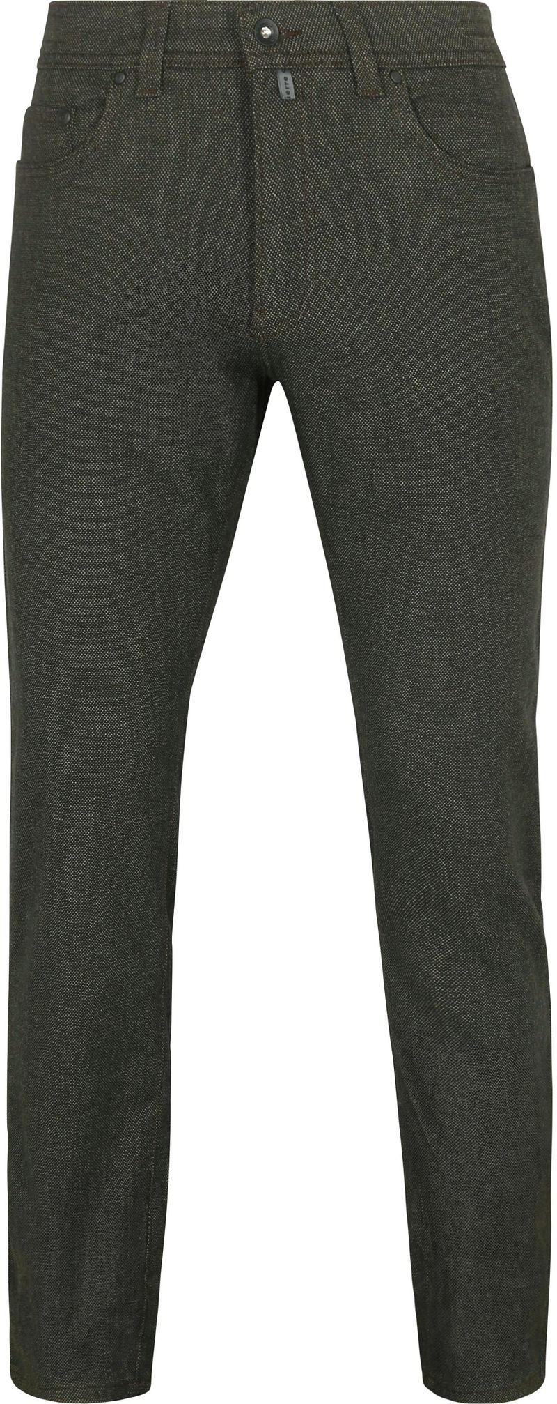 Pierre Cardin Hose Lyon Tapered Grün - Größe W 31 - L 32
