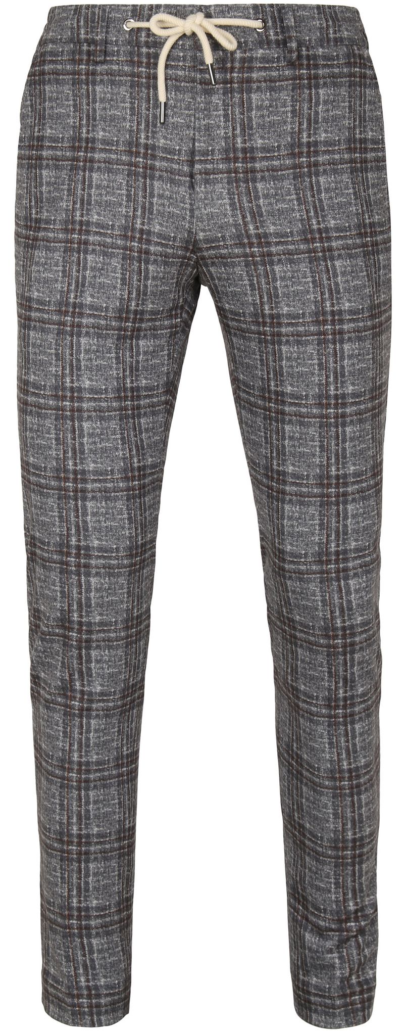 Suitable Chino Karo Dunkelgrau - Größe 46 günstig online kaufen