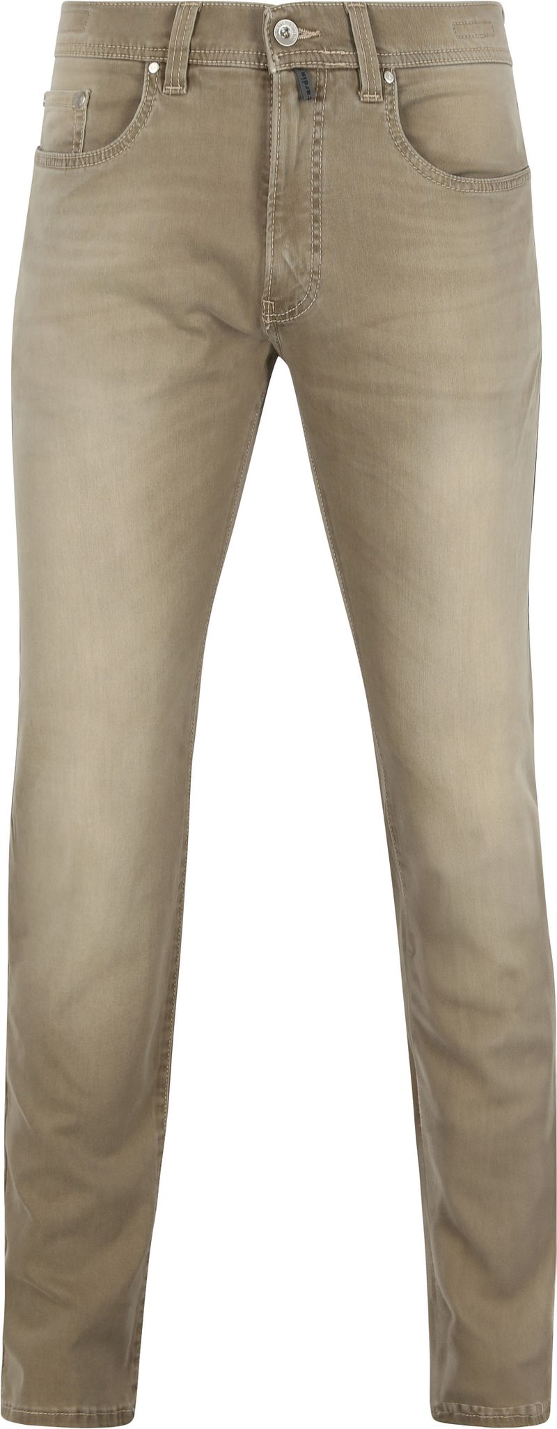 Pierre Cardin Hose Lyon Future Flex Beige - Größe W 31 - L 34