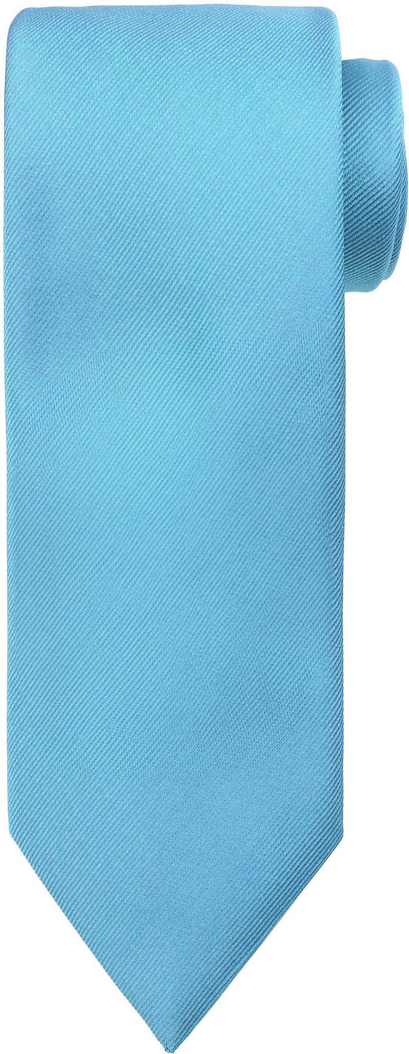 Profuomo Krawatte Twill Aqua - günstig online kaufen