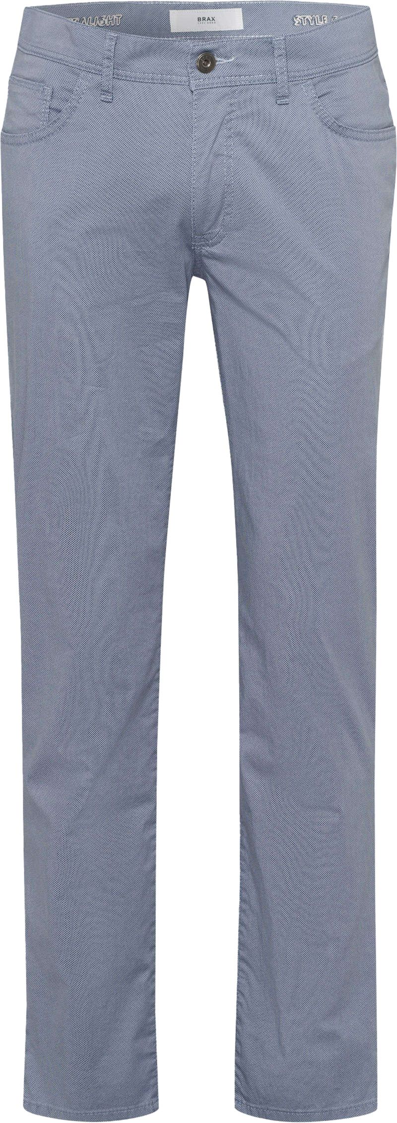 BRAX Cadiz Broek Print Blauw