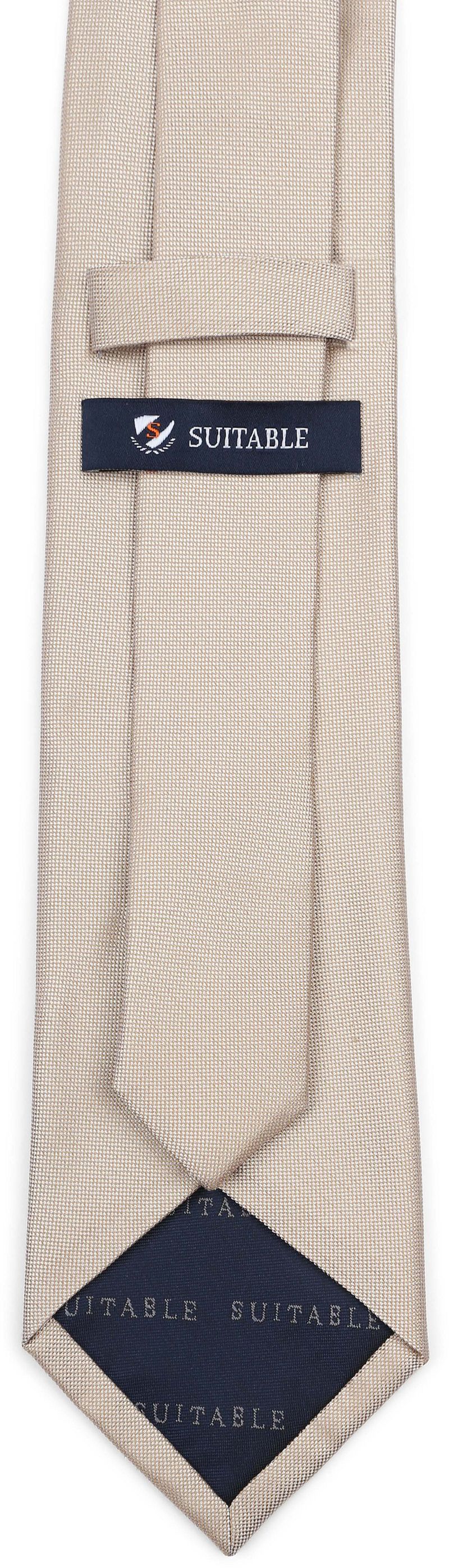 Suitable Seide Krawatte Beige - günstig online kaufen