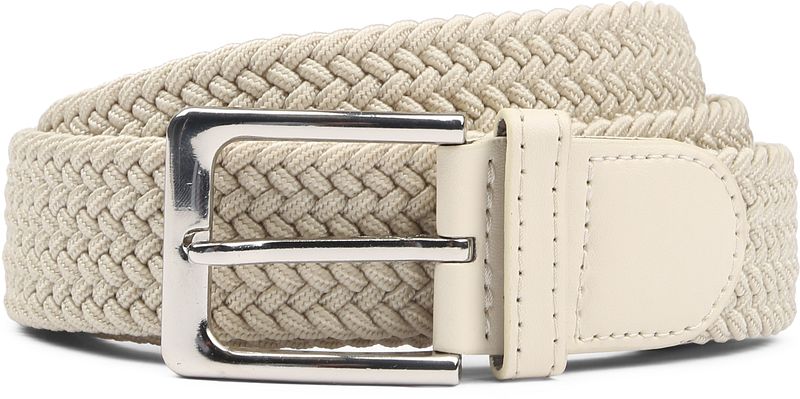 Geflochtener Gürtel Beige - Größe 85 günstig online kaufen