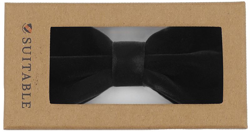 Suitable Seidenfliege Samt Schwarz - günstig online kaufen