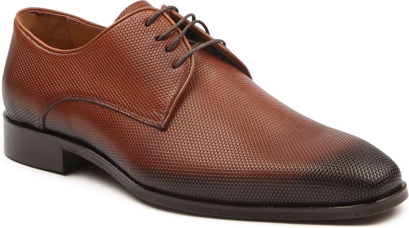 Melik Derby Wannio Cognac Schuh - Größe 41