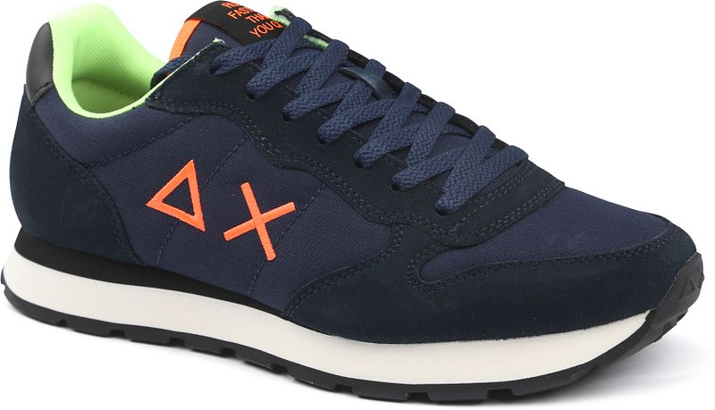 Sun68 Sneaker Tom Fluo Navy Blue  - Größe 40 günstig online kaufen