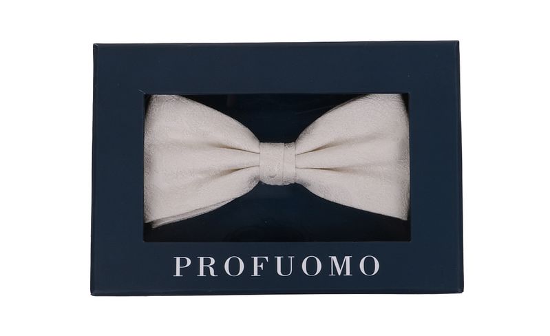 Profuomo Smoking Fliege Off-White Paisley - günstig online kaufen