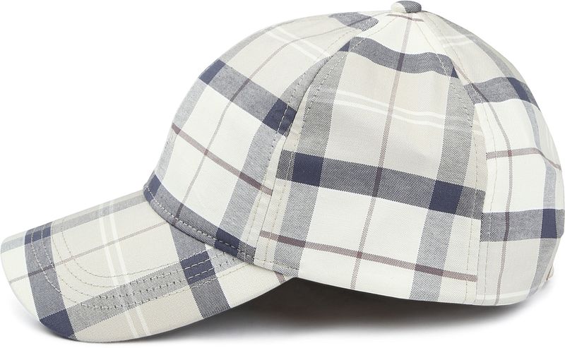 Barbour Tartan Kappe  Kariert Ecru - günstig online kaufen
