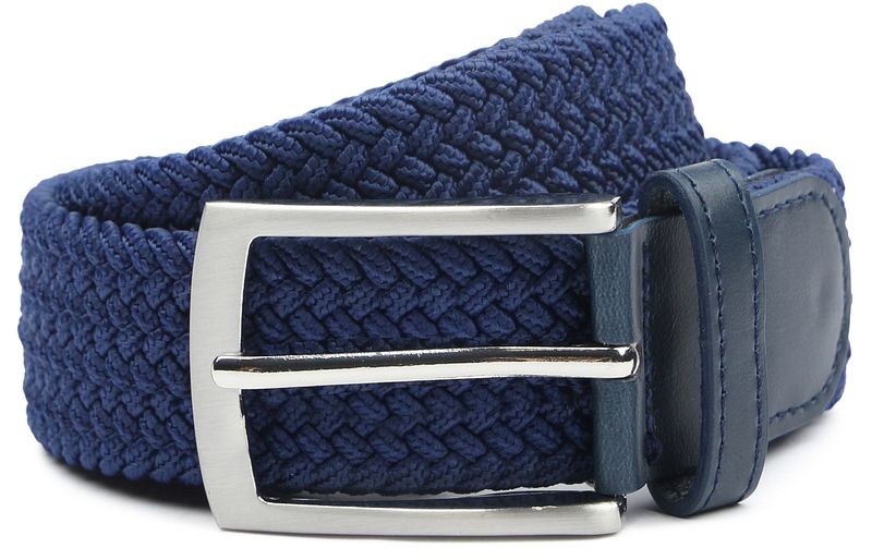 Suitable Geflochtener Gürtel Navy - Größe 95 günstig online kaufen