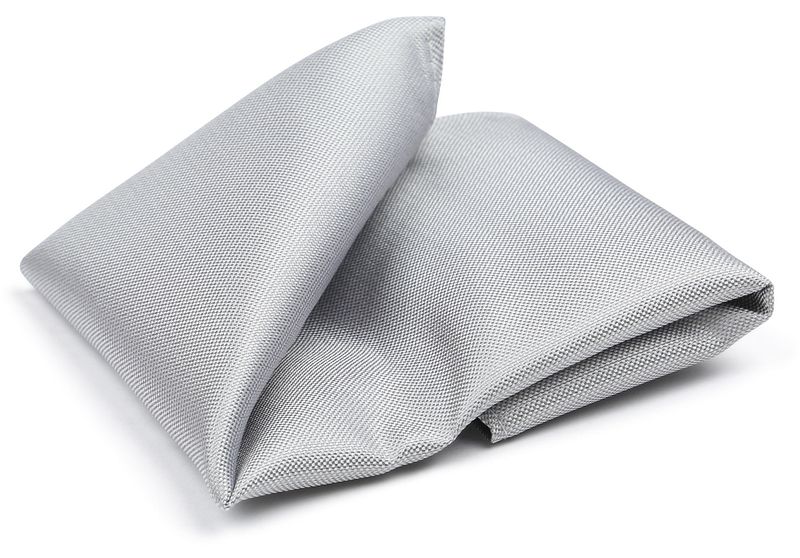 Suitable Seide Einstecktuch Silber - günstig online kaufen